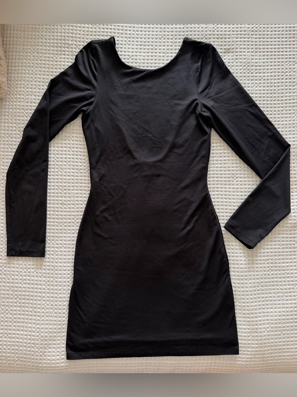 House of Harlow 1960 Black Long-Sleeve Bodycon Dress